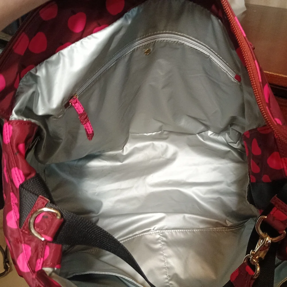 Kate Spade Flatiron Sophia Grace Diaper bag in Red Apple